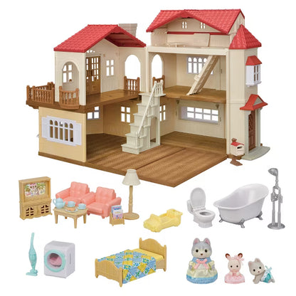 Calico Critters Red Roof Country Home Gift Set - Secret Attic Playroom