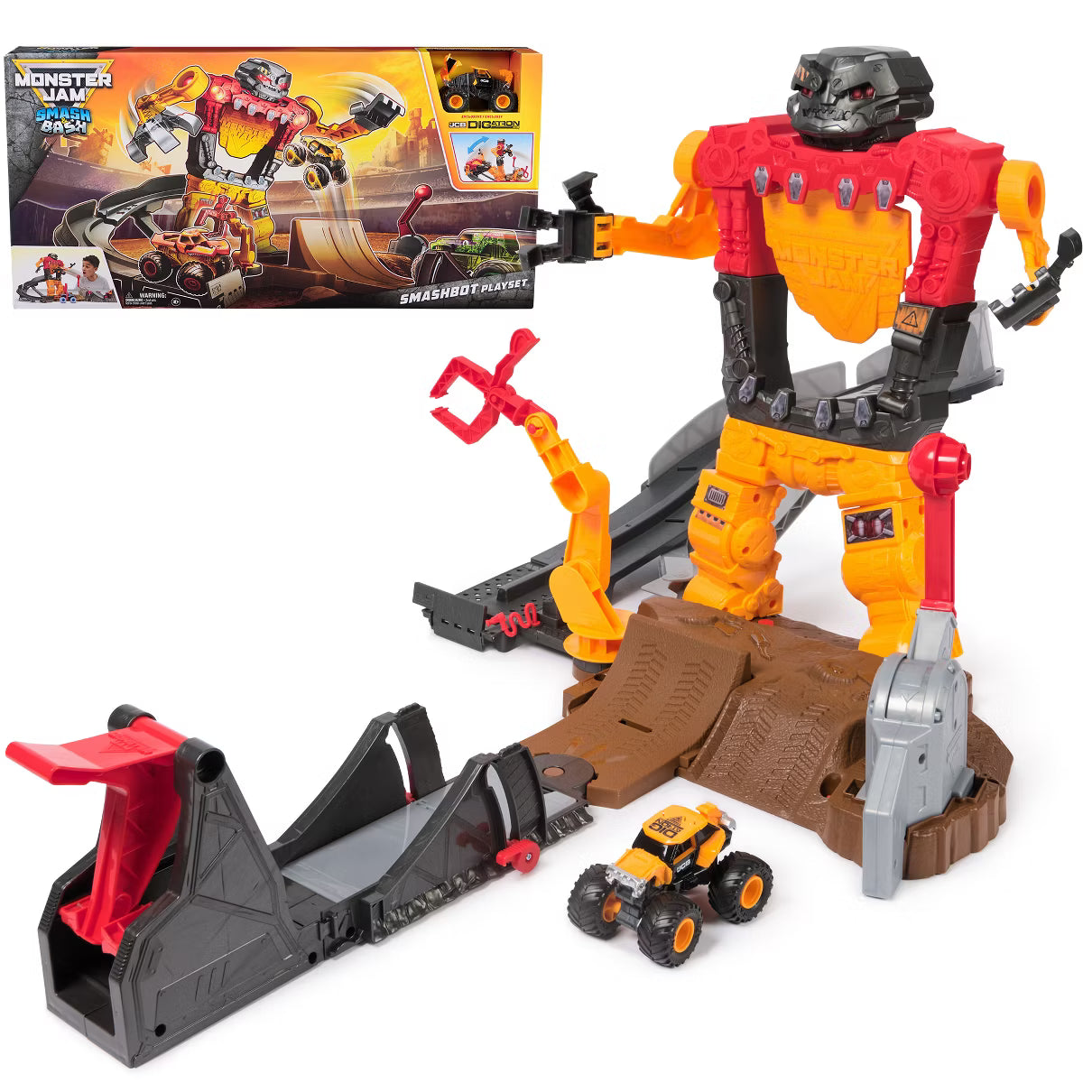 MonsterJam Smashbot Playset