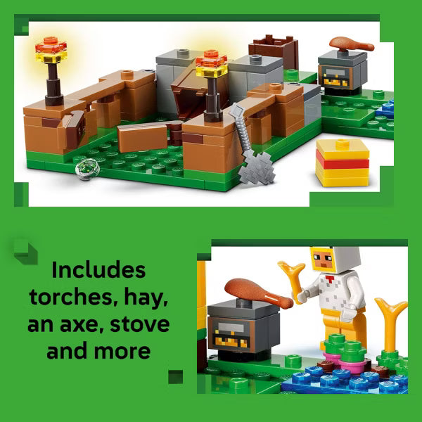 LEGO Minecraft: Chicken Farm # 21585