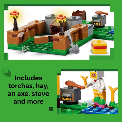 LEGO Minecraft: Chicken Farm # 21585