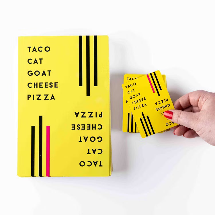 Taco Cat Goat Cheese Pizza Family Card Game