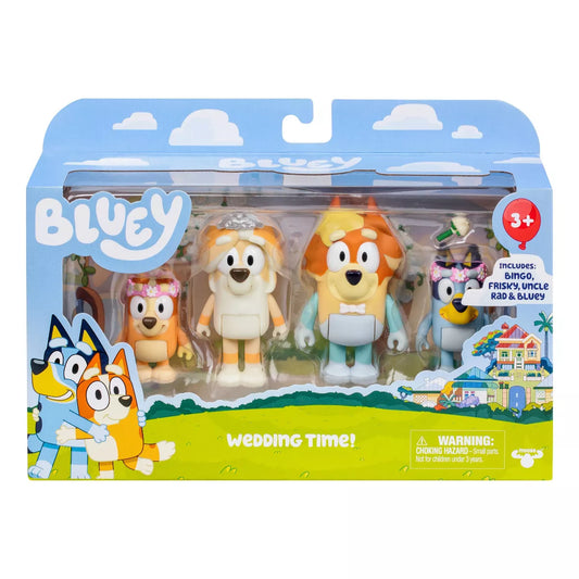Bluey S11 Figures, Wedding Time!