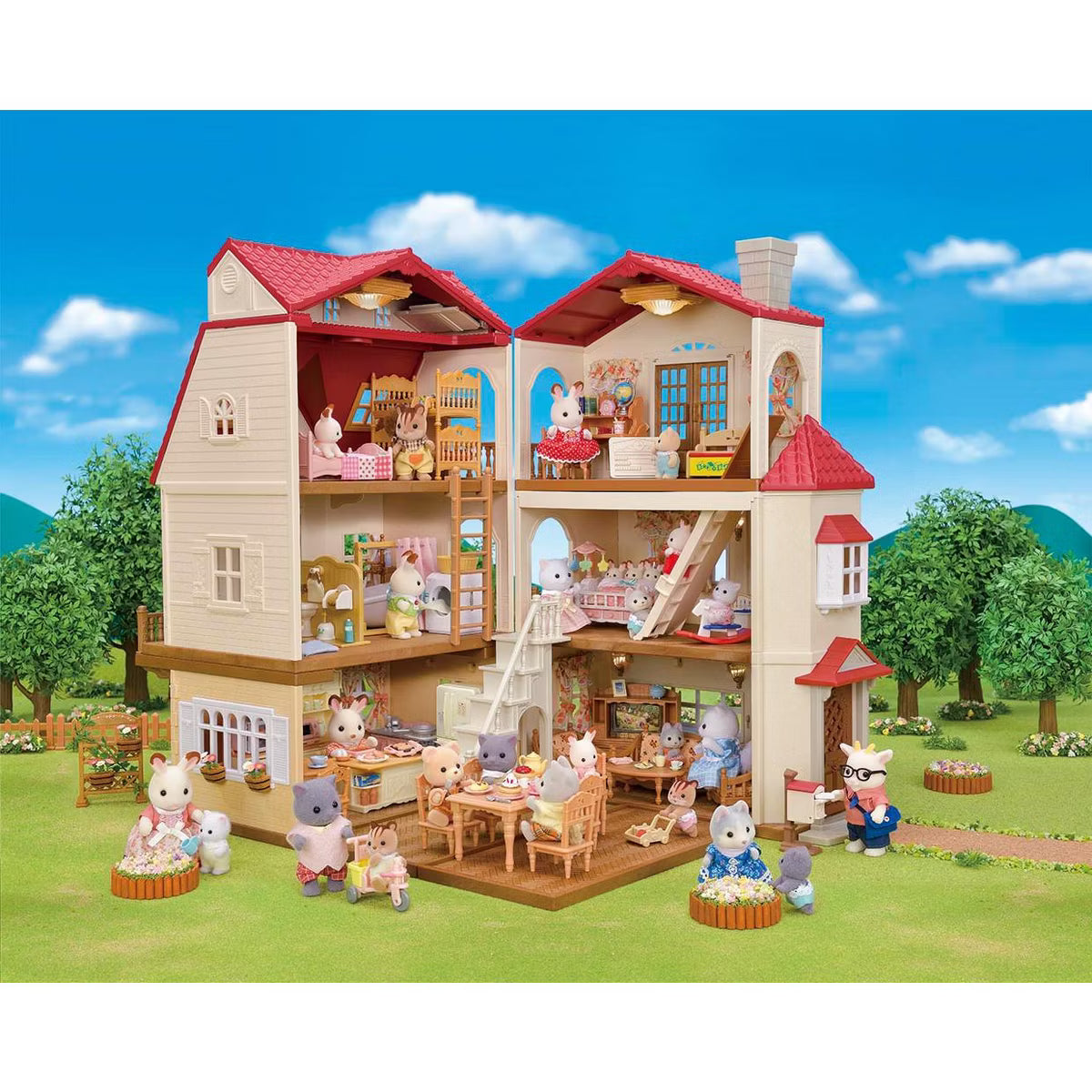 Red Roof Country Home Gift Set - Secret Attic Playroom 2025