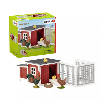 Schleich Farm World Chicken Coop - Little Pickles Toy Store