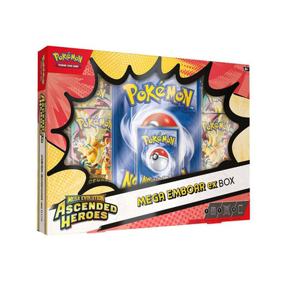 PKM: ME2.5: Ascended Heroes: Mega Emboar Ex Box