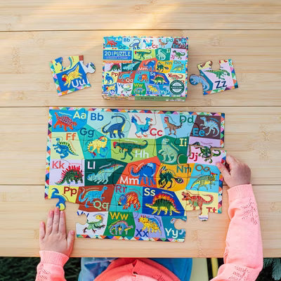 Learn The Alphabet Dino Puzzle