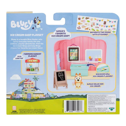 Bluey Ice Cream Shop Playset
