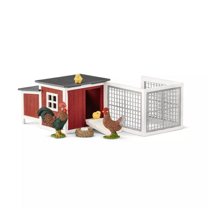 Schleich Farm World Chicken Coop - Little Pickles Toy Store