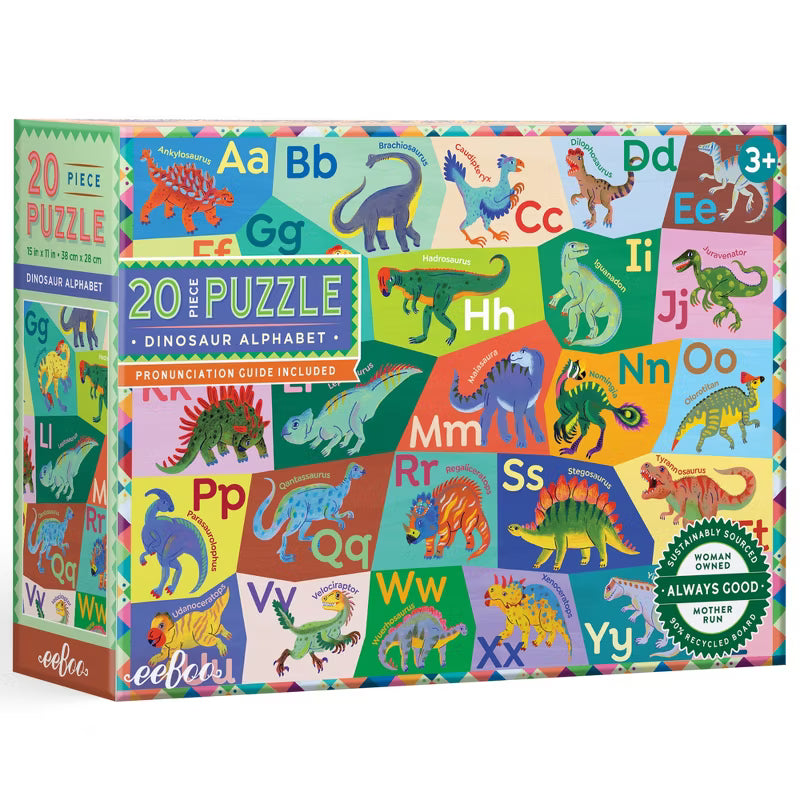 Learn The Alphabet Dino Puzzle