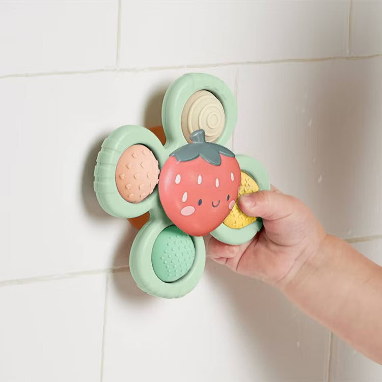 Itzy Pop & Whirl - Bath & Travel Toy - Strawberry