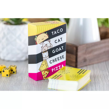 Taco Cat Goat Cheese Pizza Family Card Game