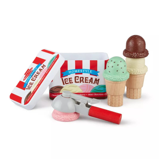 Stack & Scoop Ice Cream Cone Playset