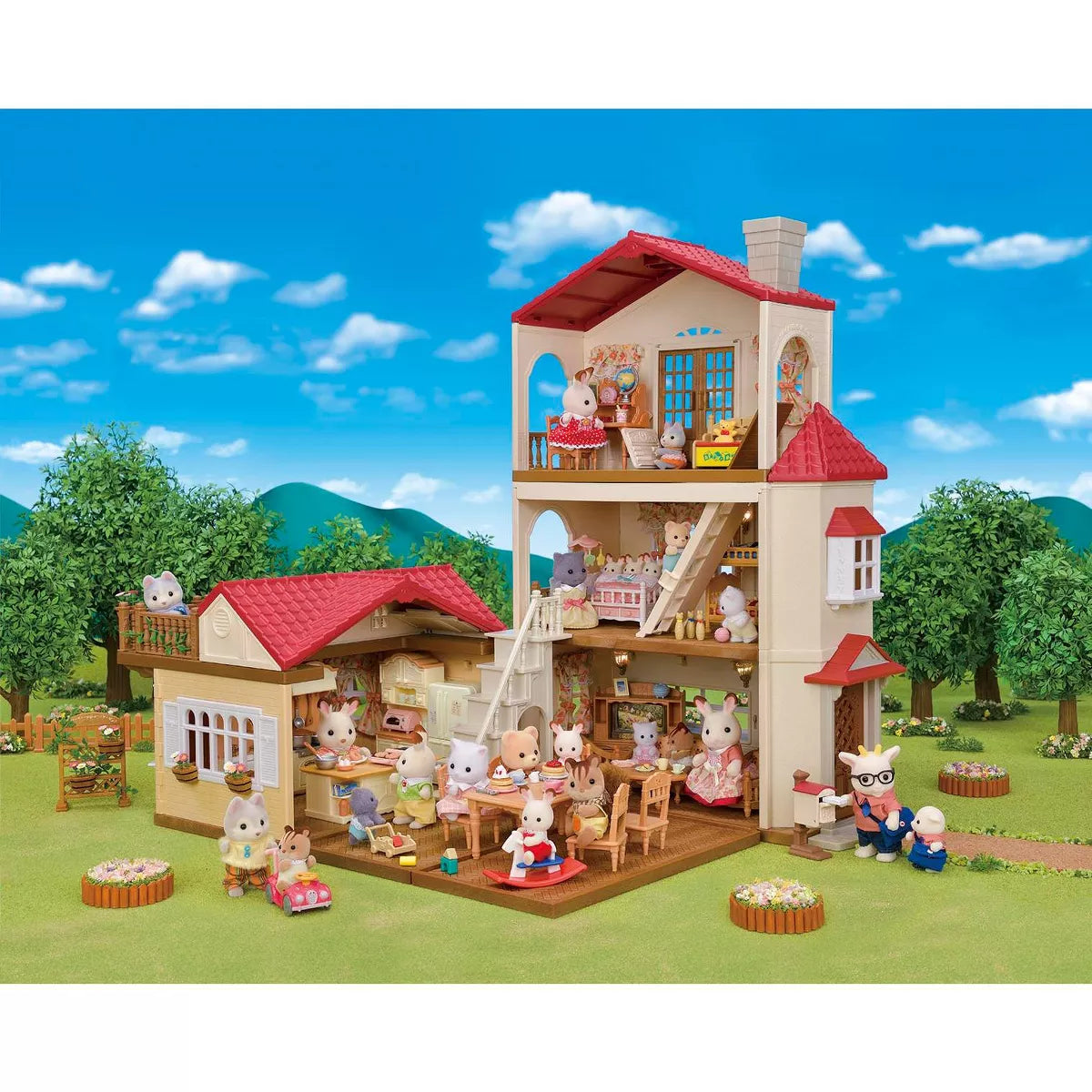 Red Roof Country Home Gift Set - Secret Attic Playroom 2025