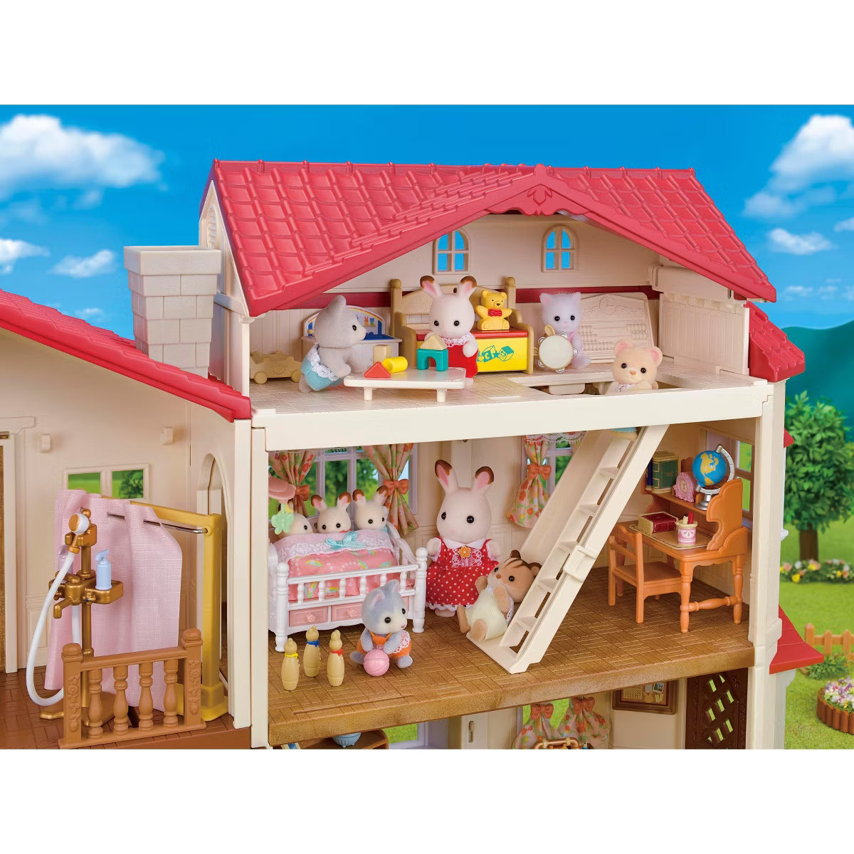 Red Roof Country Home Gift Set - Secret Attic Playroom 2025