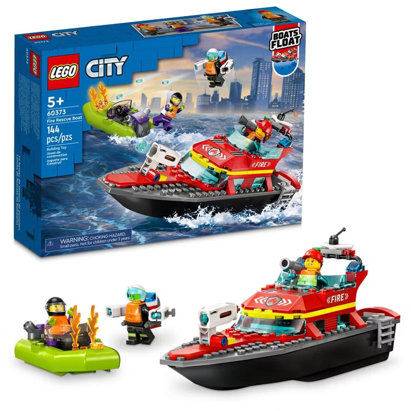 LEGO CITY: Fire Rescue Boat # 60373