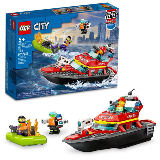 LEGO CITY: Fire Rescue Boat # 60373