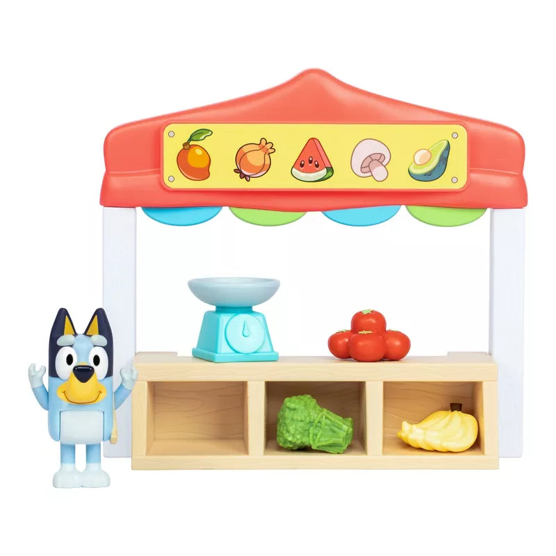 Bluey Farmers Market Playset
