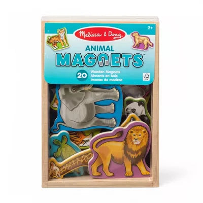 Wooden Animal Magnets