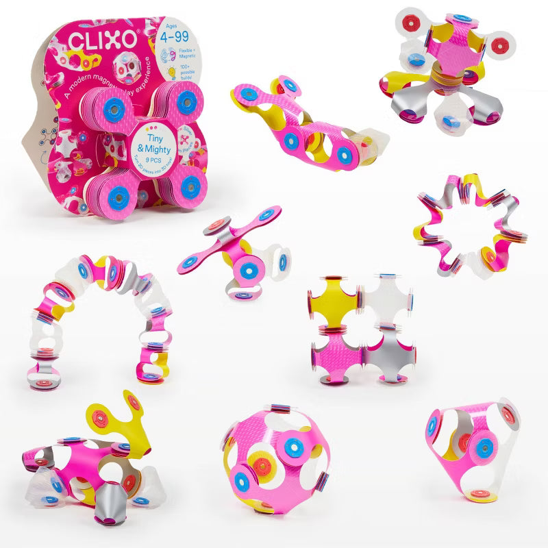 Clixo Tiny And Mighty 9pcs - Sparkle