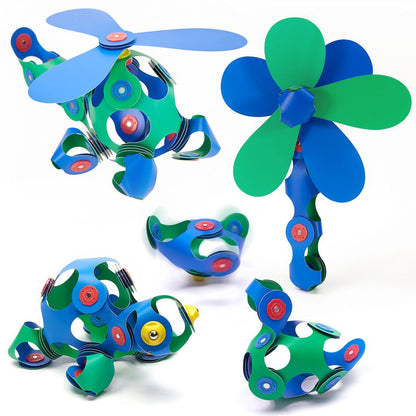 Clixo Crew Pack - 30 pieces 8 shapes - Little Pickles Toy Store
