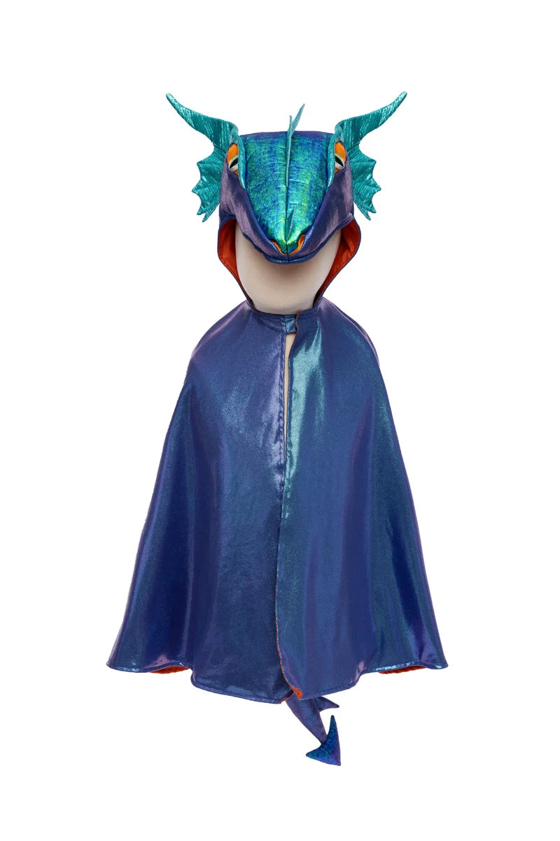 Emerald The Metallic Dragon Cape, Size 3-4