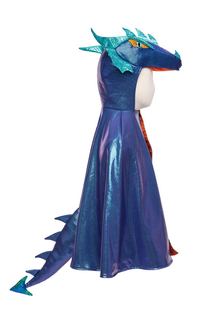 Emerald The Metallic Dragon Cape, Size 3-4