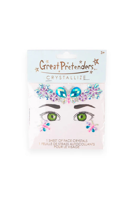 Face Crystals, Butterfly Garden