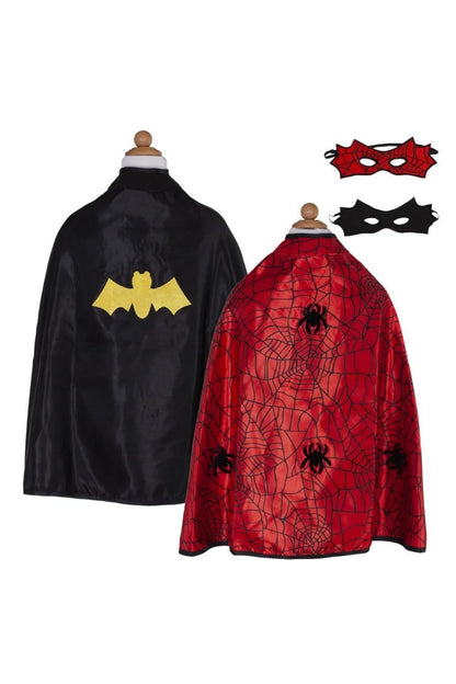 Reversible Spider/Bat Cape & Mask - Little Pickles Toy Store