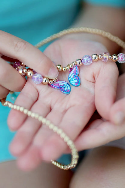 BFF Butterfly Share & Tear Necklace, 2pc