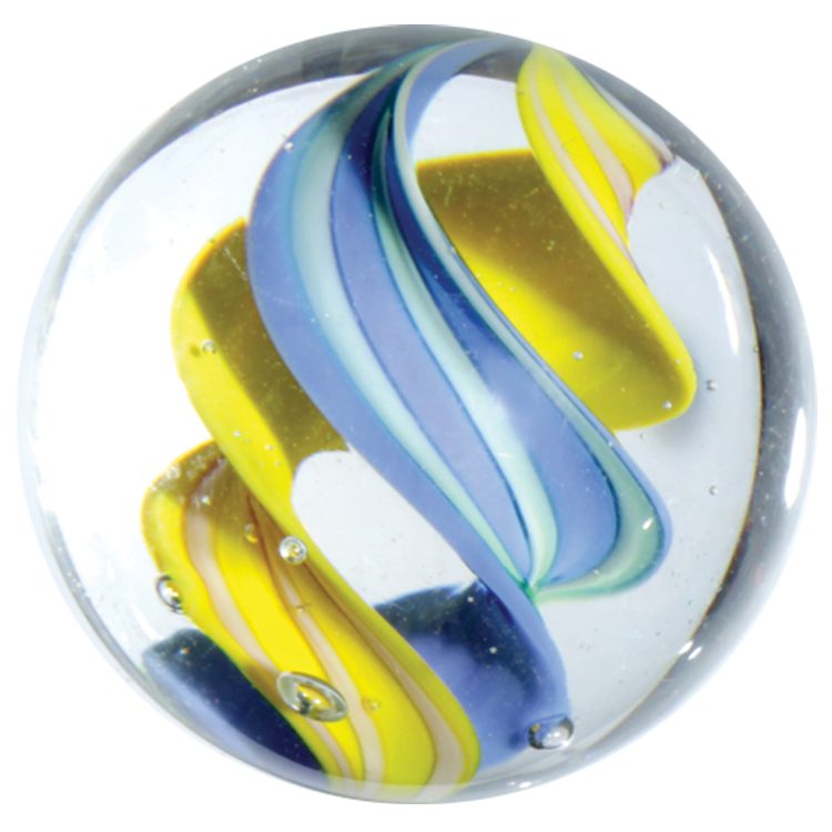 22mm Handmade Marble - Helter Skelter