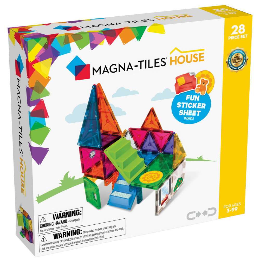 Magna-Tiles House 28-Piece Set