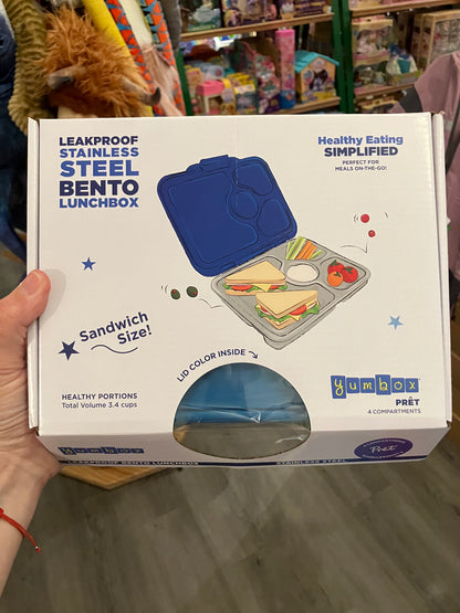 Leakproof  Stainless Steel Bento Lunchbox - Sandwich Size