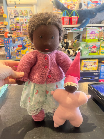 Handmade Waldorf Doll with Baby Doll - Little Pickles Toy Store