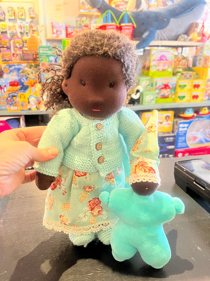 Handmade Waldorf Doll with Baby Doll - Little Pickles Toy Store