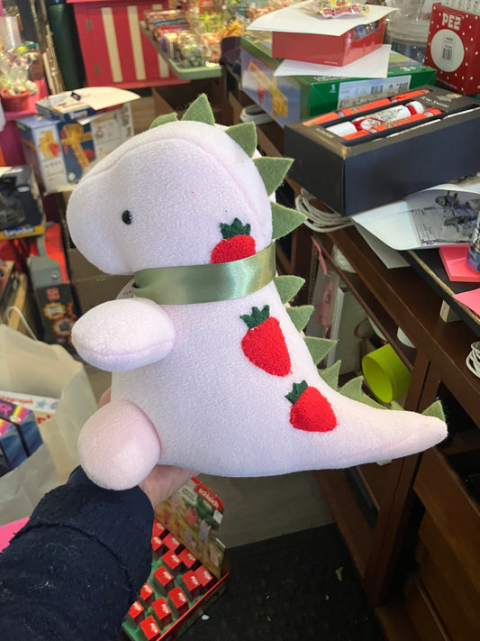 Strawberry Dino - 11"