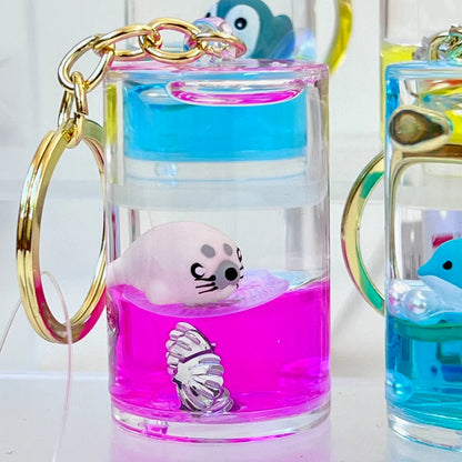 bcmini Marine Life Sea Animals Floaty Key Charm
