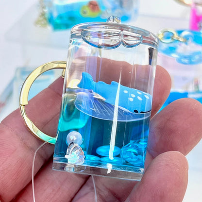 bcmini Marine Life Sea Animals Floaty Key Charm