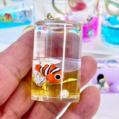 bcmini Marine Life Sea Animals Floaty Key Charm