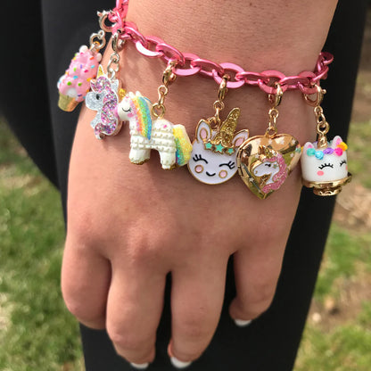 CHARM IT! Pink Chain Bracelet - Little Pickles Toy Store