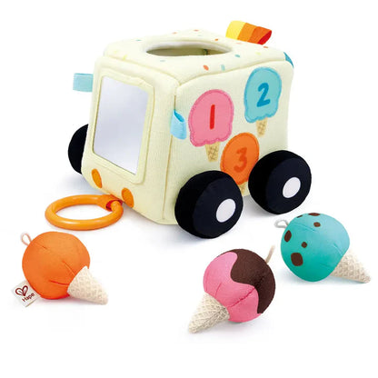 Hape Sensory Scoop Ice Cream Truck Activity Cube