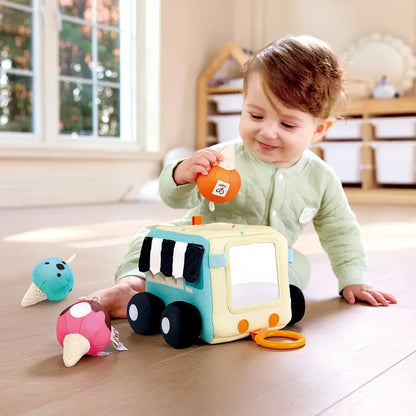 Hape Sensory Scoop Ice Cream Truck Activity Cube