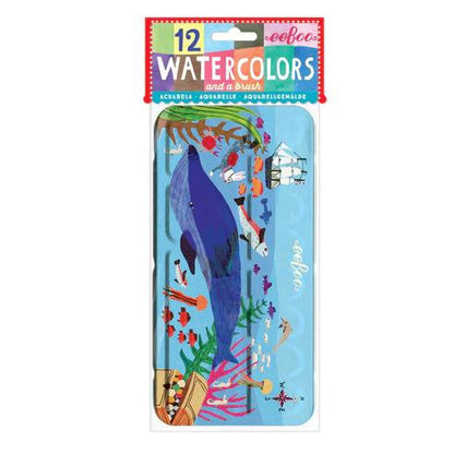 In The Sea  12 Water Colors