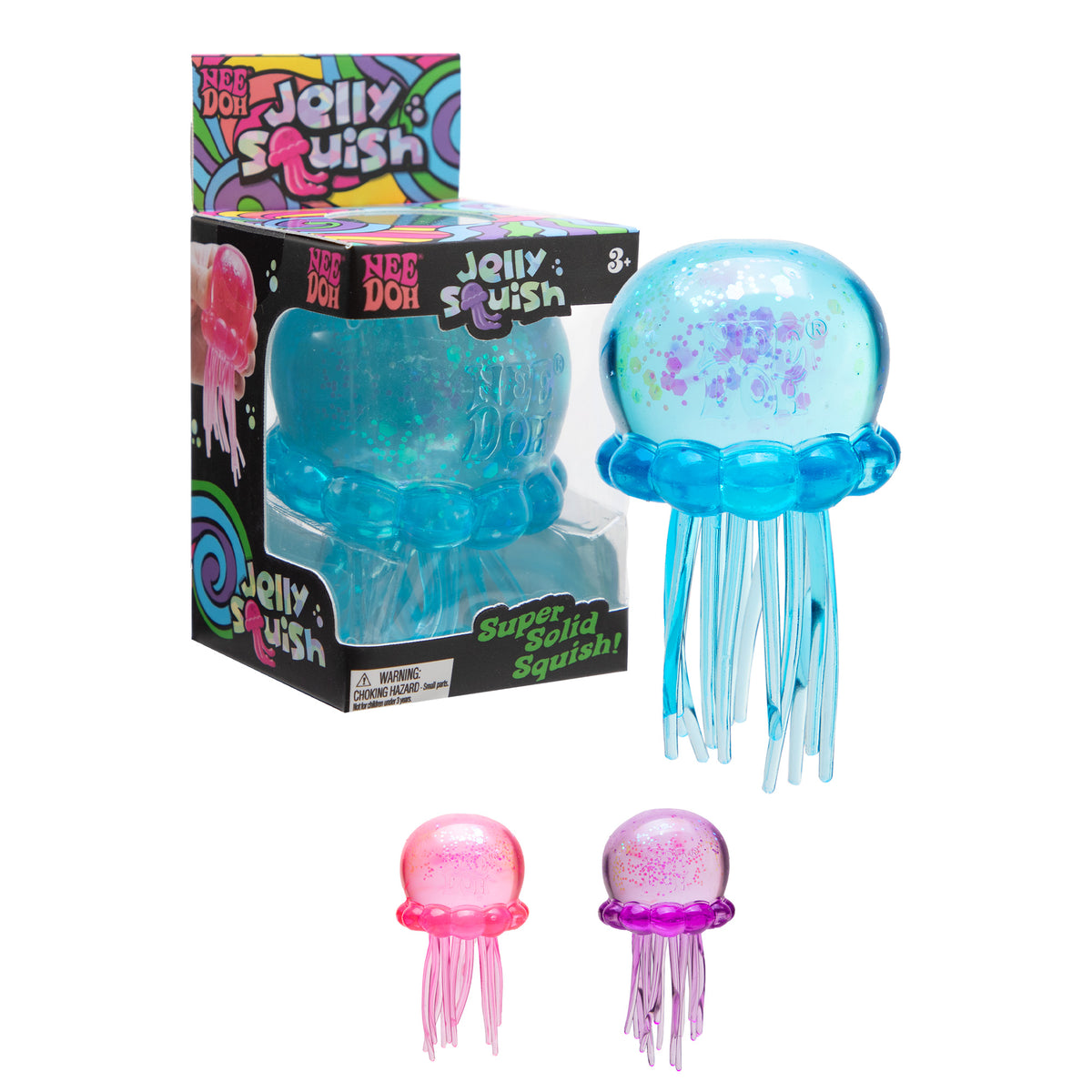 Schylling Official NeeDoh Jelly Squish (No Returns or Refunds)
