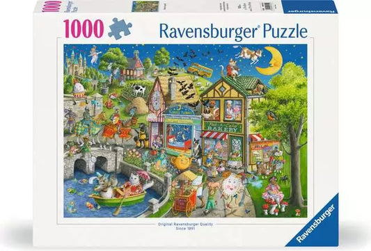 1000 pc Puzzle: Mother Gooseville