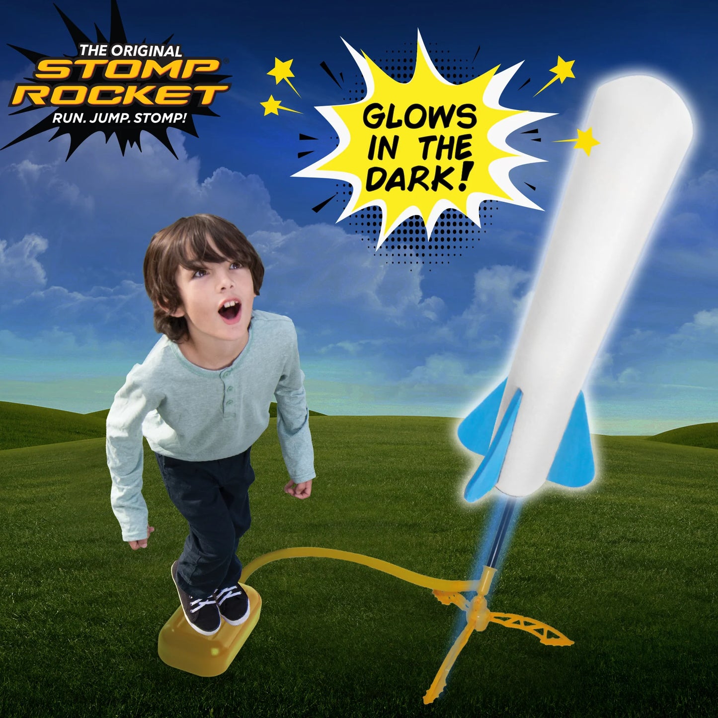Stomp Rocket Jr. Glow Rocket