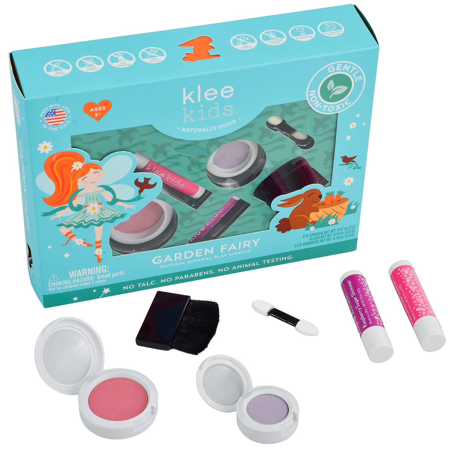 Garden Fairy - Klee Kids Natural Play Makeup 4-Piece Kit