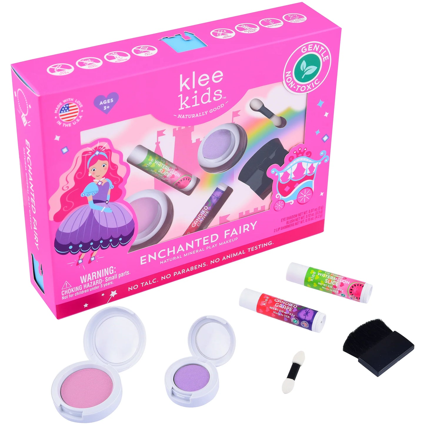 Enchanted Fairy - Klee Kids Natural Play Makeup 4-Piece Kit