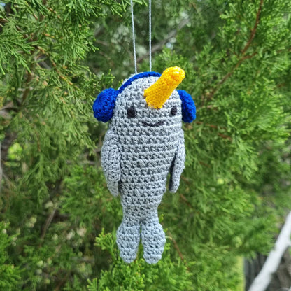 Narwhal Ornament - Little Pickles Toy Store