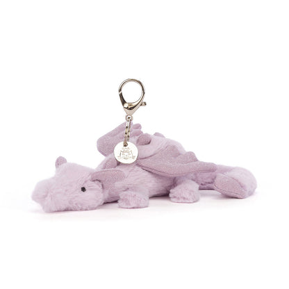 Lavender Dragon Bag Charm - Little Pickles Toy Store
