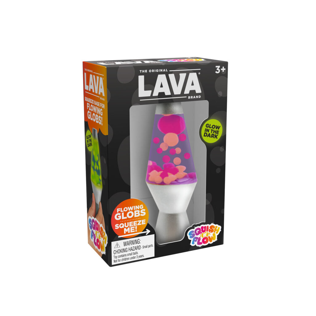 Lava Squish ‘N’ Flow - The Original Squishable Lava Lamp